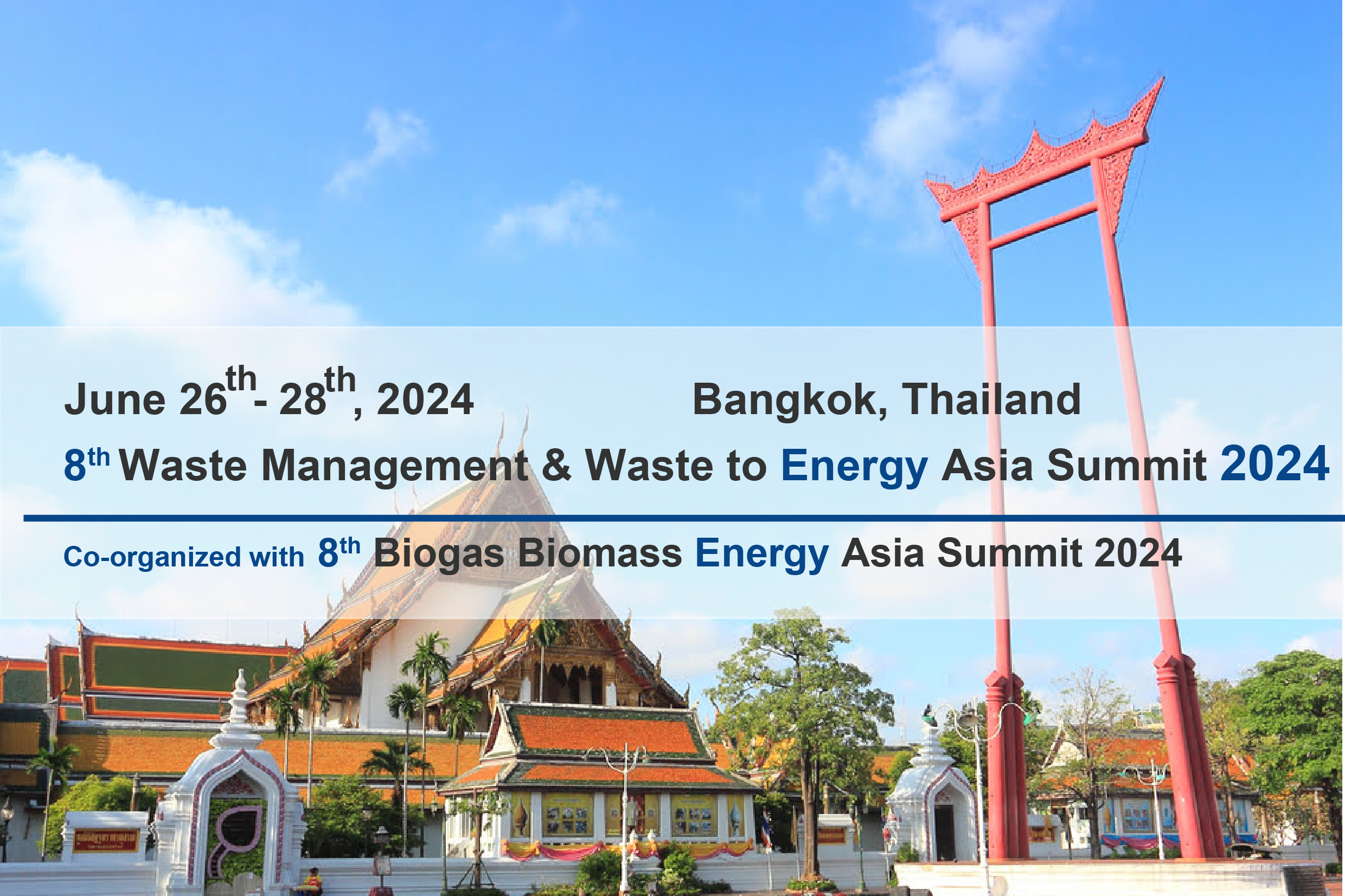 Waste to Energy Asia Summit 2024 Thailand Focus
