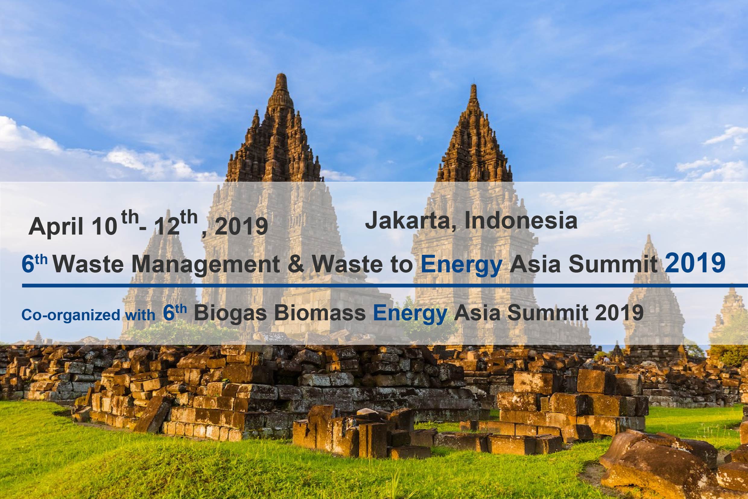 Waste to Energy Asia Summit 2019 Indonesia Focus